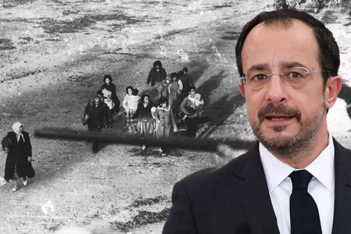 Güney Kıbrıs lideri \'\'Kanlı Noel\'\' katliamını "Kahramanlık" ilan etti