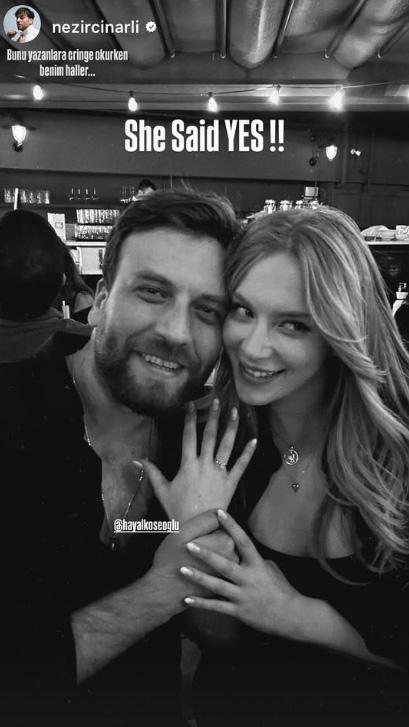 Hayal Köseoğlu doğum gününde evlilik teklifi aldı! İşte sevgilisi