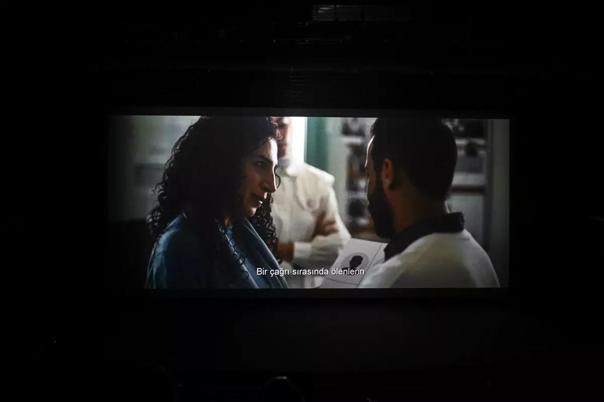 İstanbul\'da "Hind Rajab\'ın Sesi" filminin özel gösterimi yapıldı