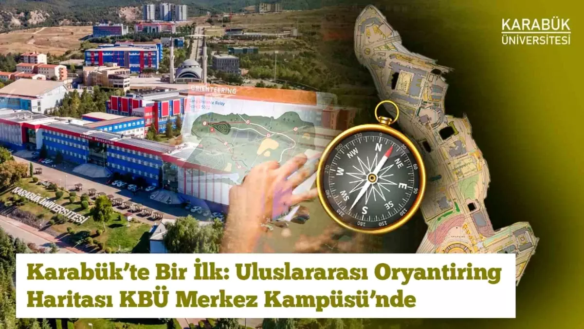 Karabük\'te İlk Oryantiring Haritası Hazırlandı