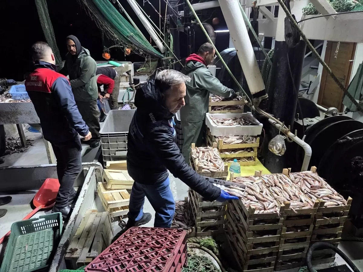 İğneada\'da Su Ürünleri Denetimi