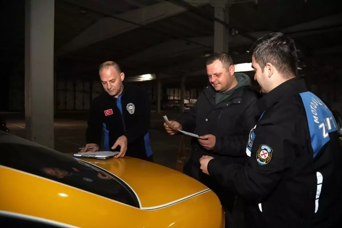 Kırklareli\'de Taksi Denetimleri