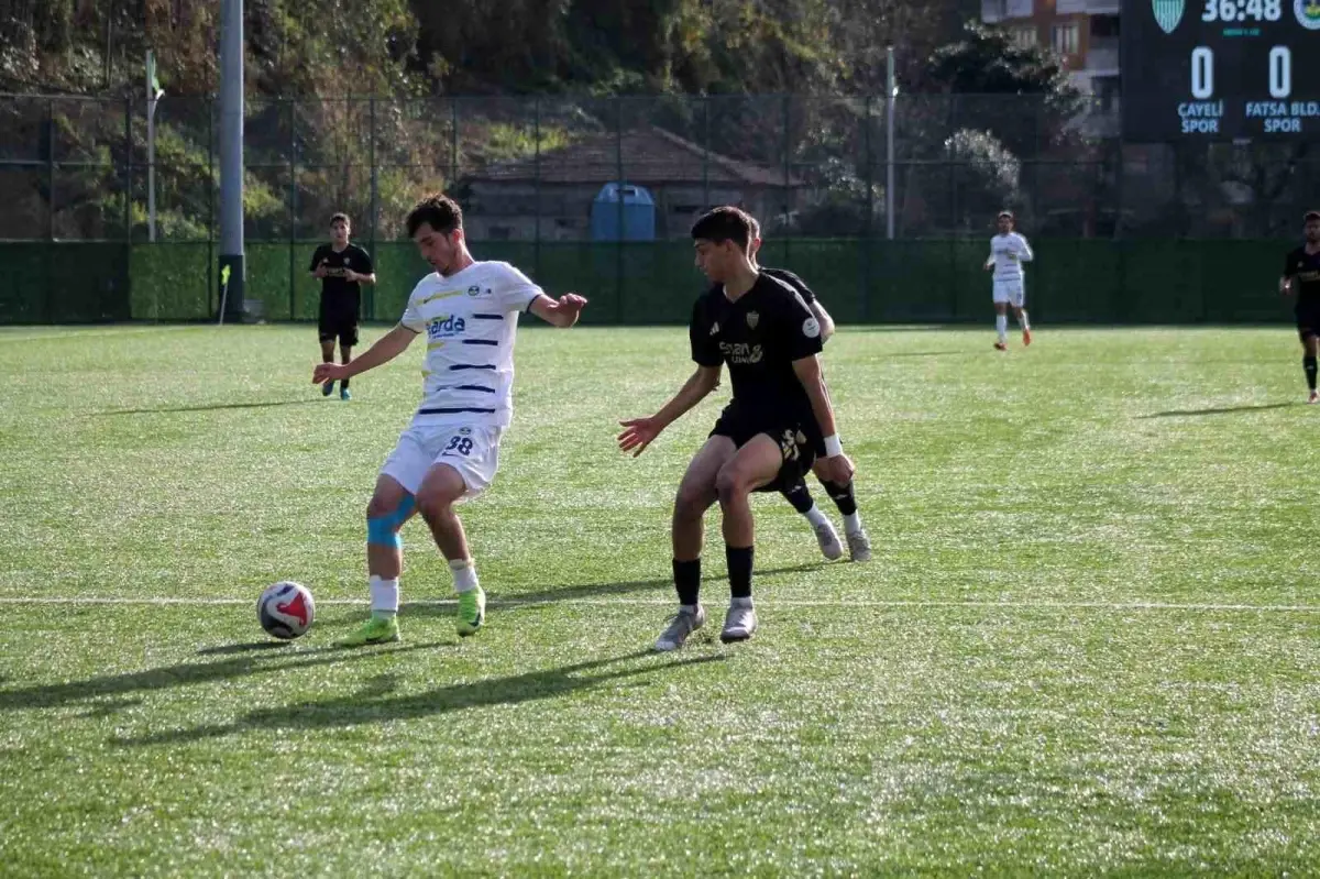 TFF 3. Lig: Çayelispor: 0 Fatsa Belediyespor: 0