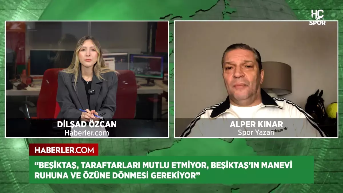 Alper Kınar\'dan Beşiktaş uyarısı: Derbide tek çıkış üçlü savunma