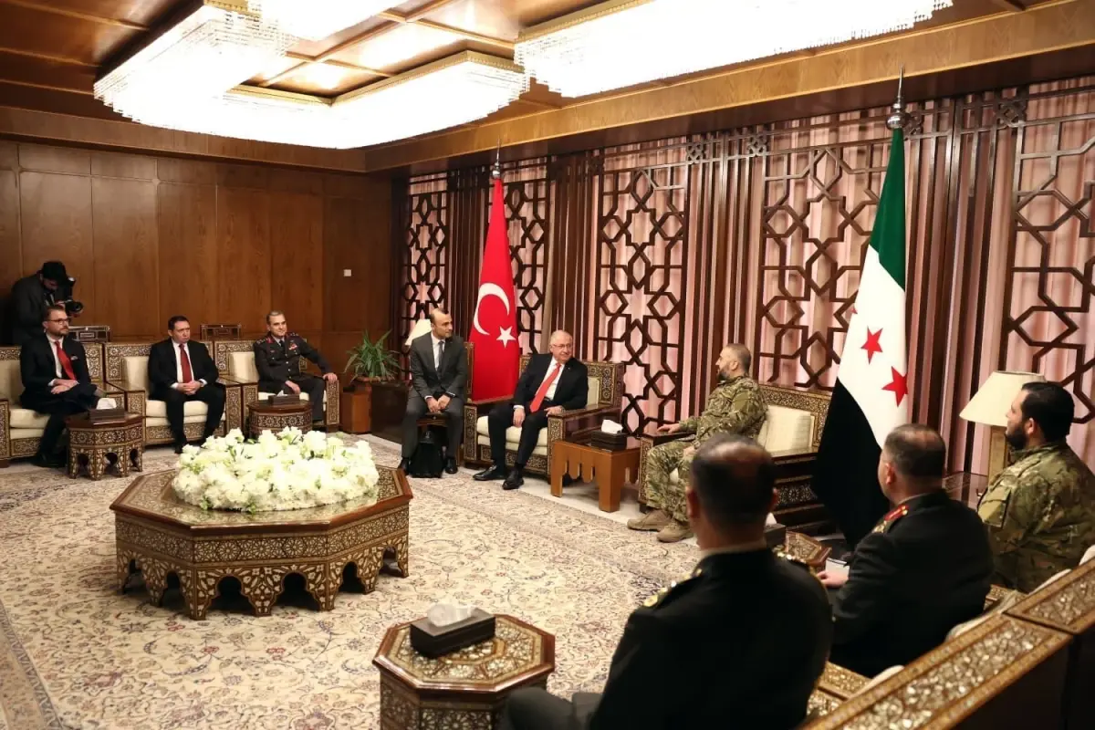 Yaşar Güler Suriye\'de Görüştü