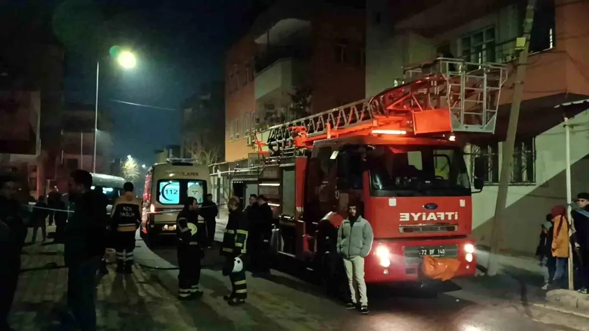 Batman\'da yangın faciası: 85 yaşındaki hasta hayatını kaybetti