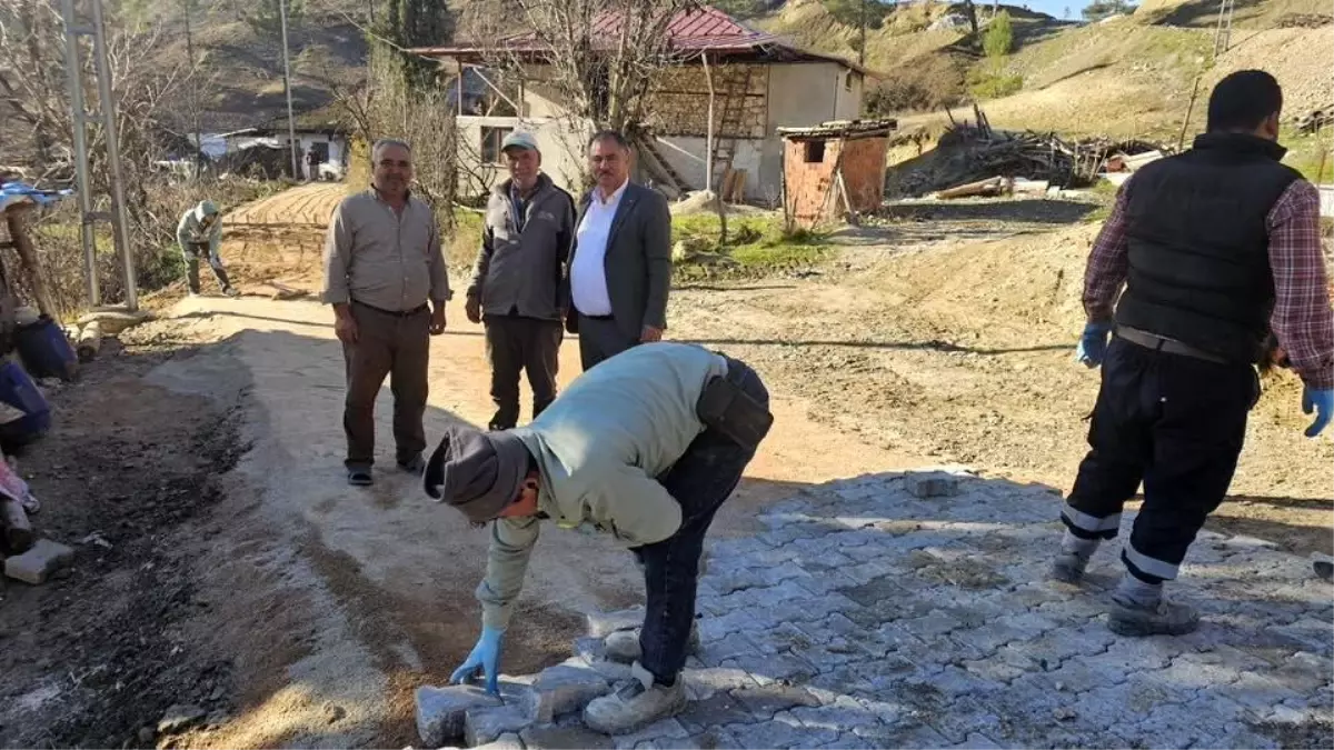 Beyağaç Belediyesi güvenli ulaşım için çalışmalara devam ediyor