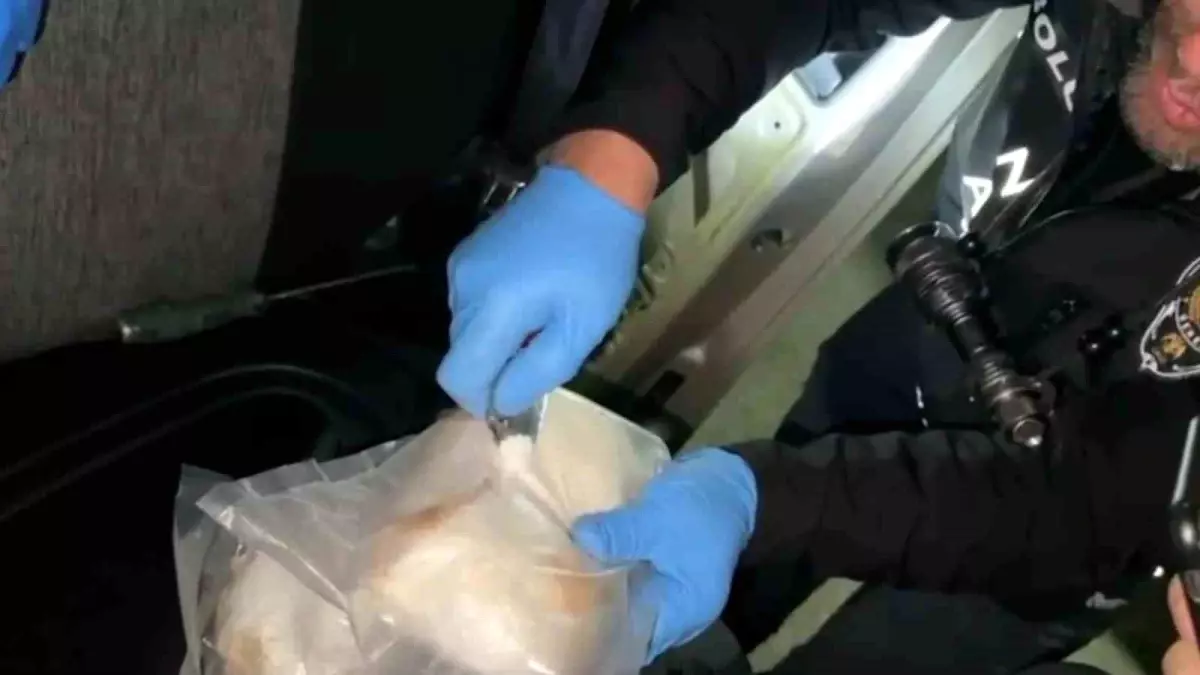 Bolu\'da Kokain Operasyonu