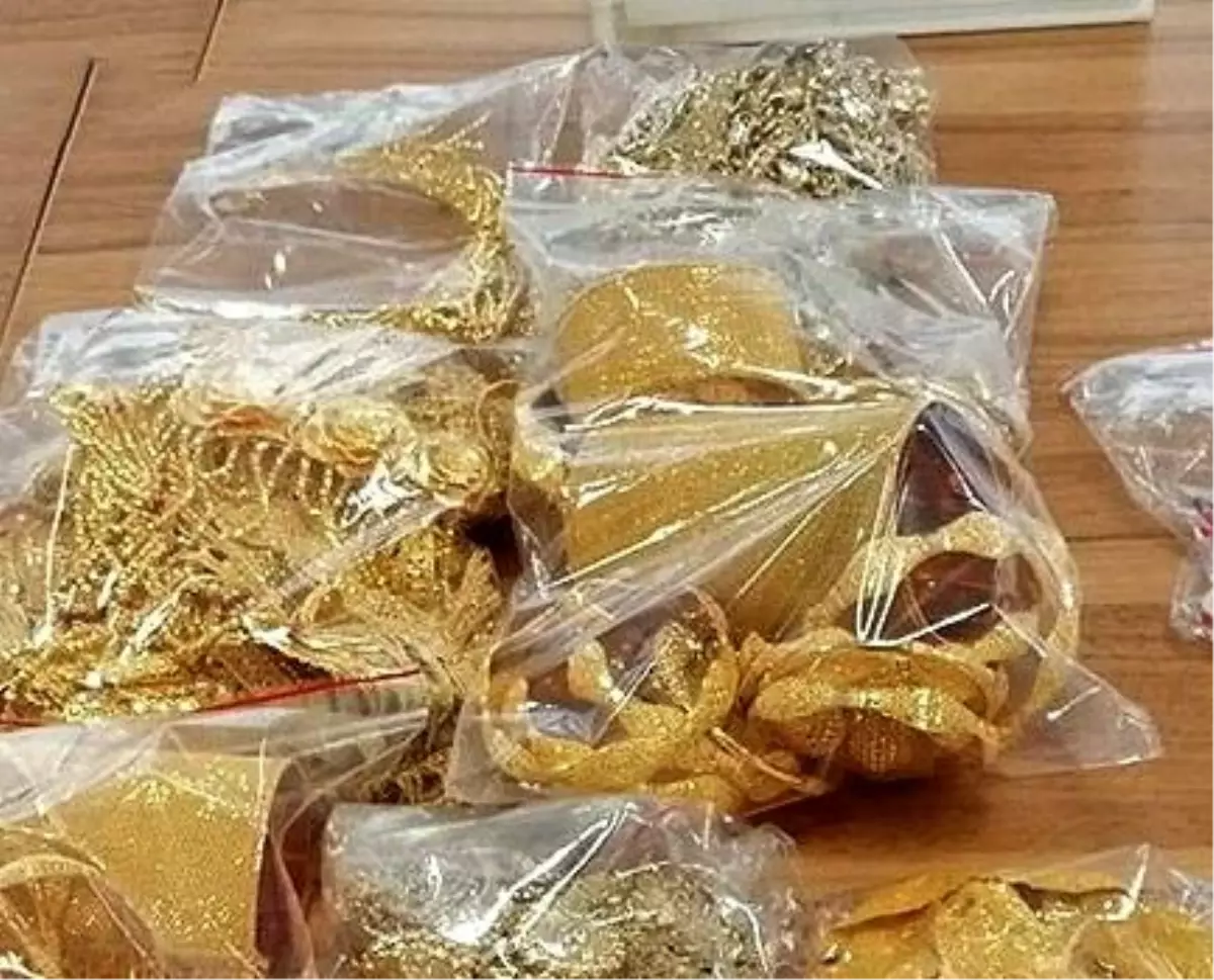 200 bin Euro\'luk altınla \'komşu\'da yakalandı