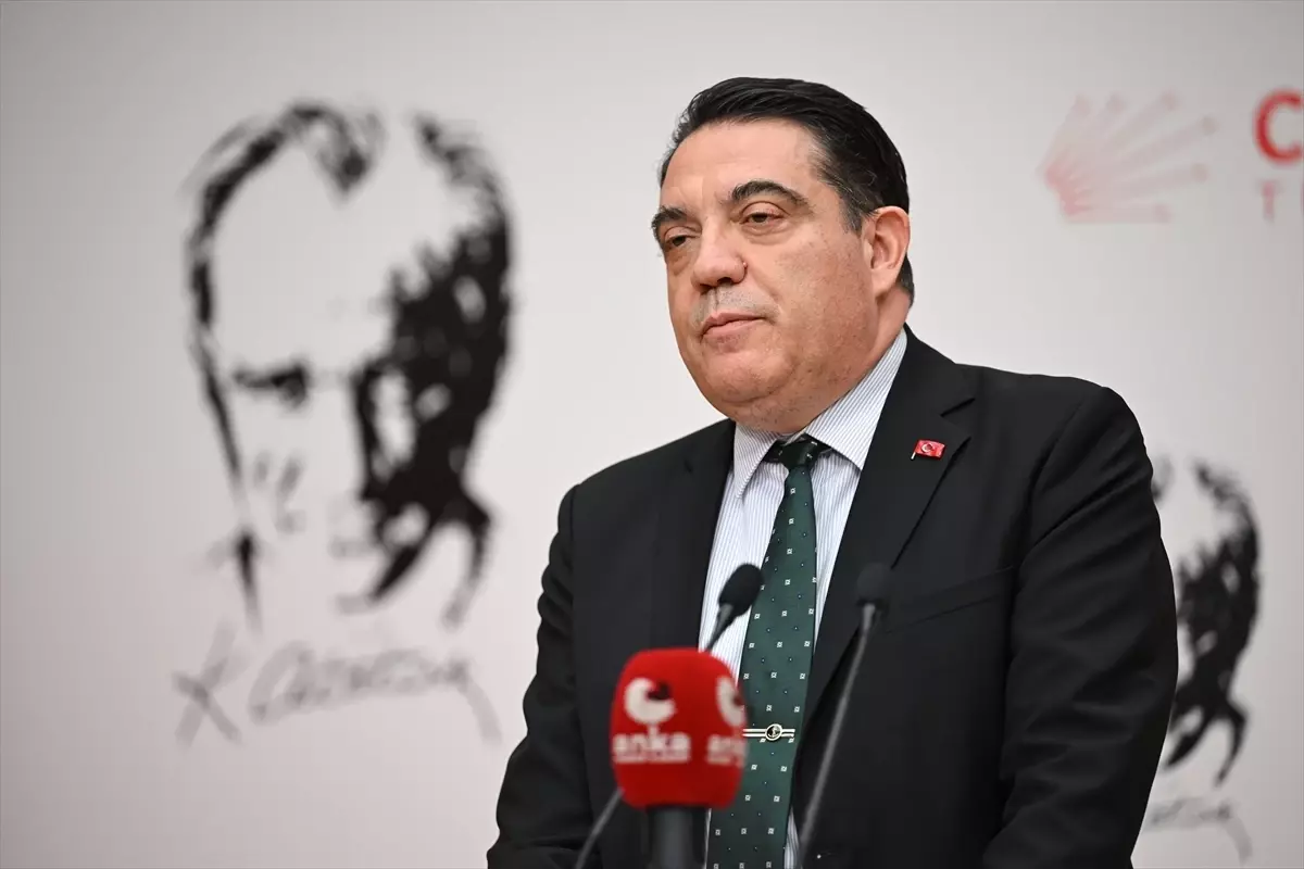 CHP Genel Başkan Yardımcısı Bağcıoğlu, basın toplantısı düzenledi Açıklaması