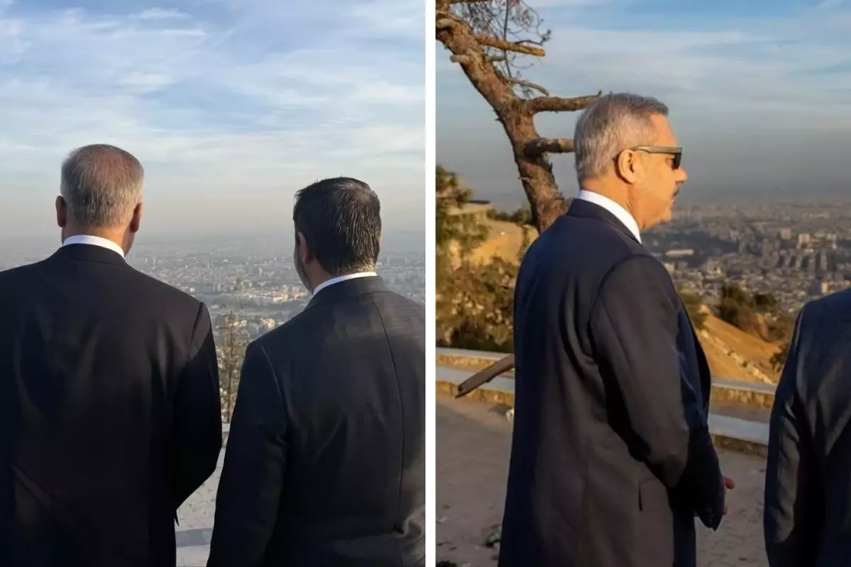 Dışişleri Bakanı Fidan, mevkidaşıyla iç savaşın kritik dağından Şam\'ı izledi