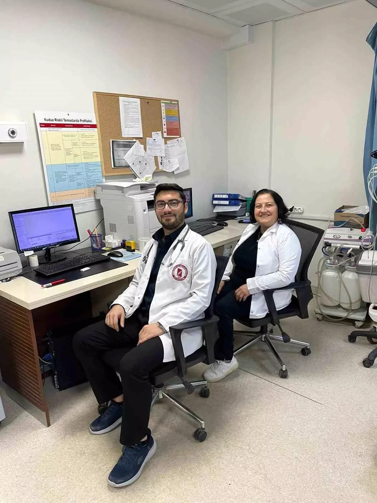 Denizli\'de Ebe ve Oğul Aynı Hastanede