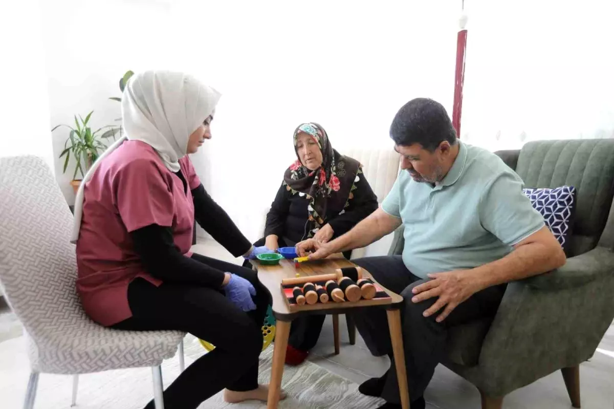 Gaziantep Büyükşehir\'den evde fizik tedaviyle hayata dokunan hizmet