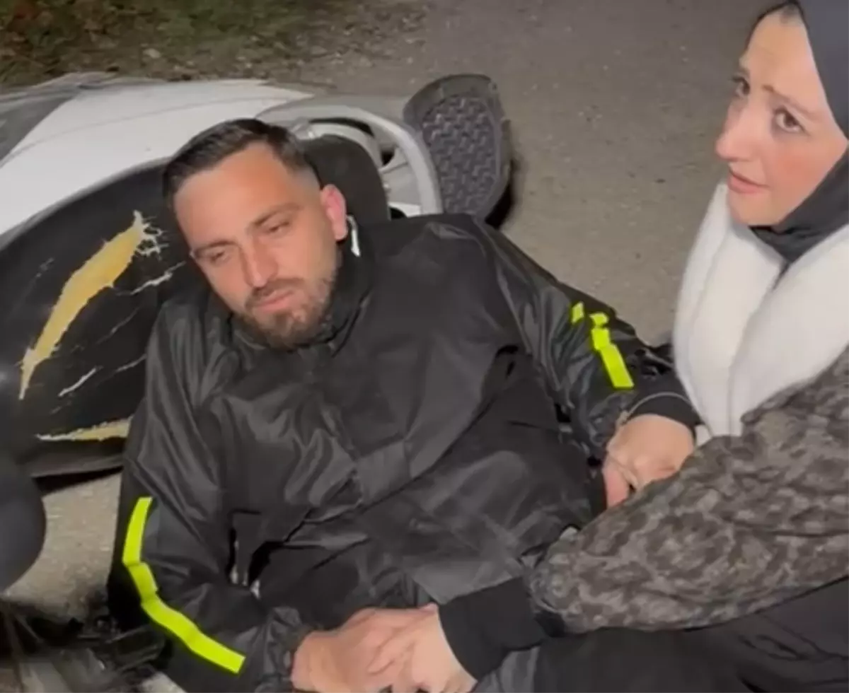 Düzce\'de Kaza Sonrası Evlilik Teklifi