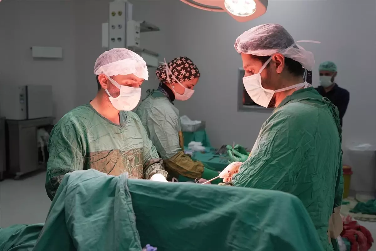 2 Kilogramlık Tümör Başarılı Operasyonla Alındı