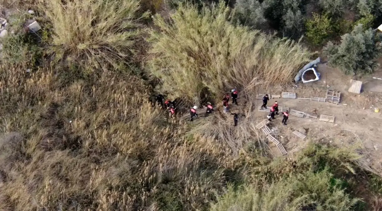 Saklanan Hırsız Dron ile Yakalandı