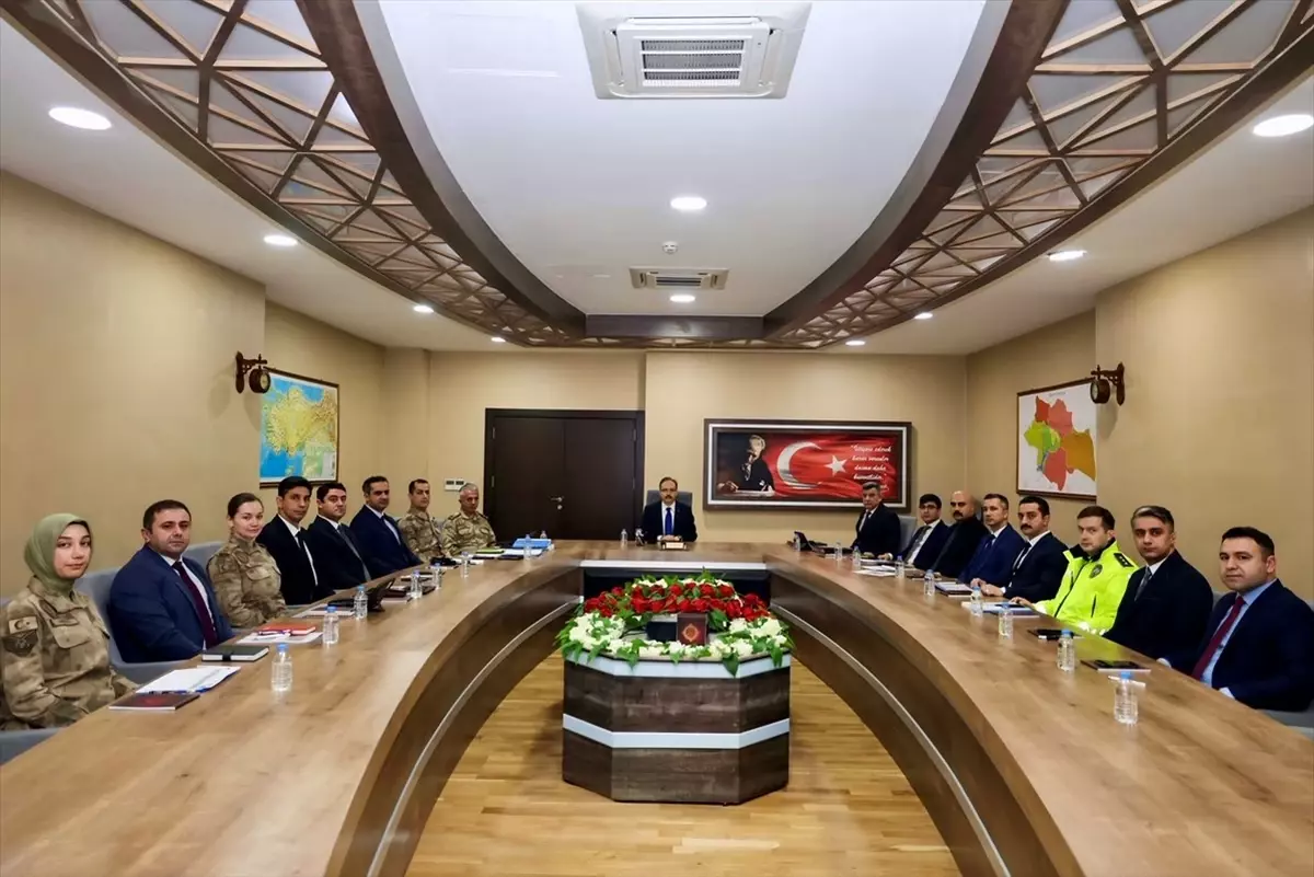 Siirt\'te Güvenlik Toplantısı