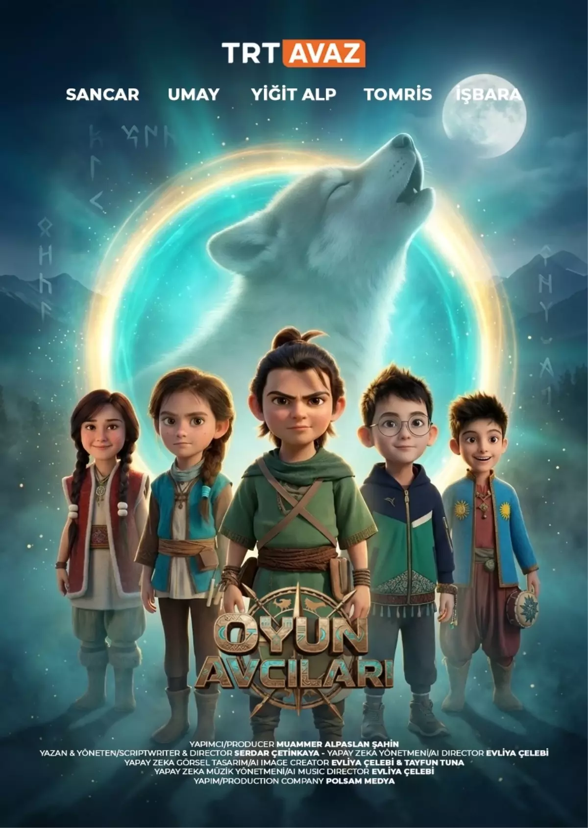 Türkiye\'nin İlk Yapay Zeka Çizgi Filmi: Oyun Avcıları