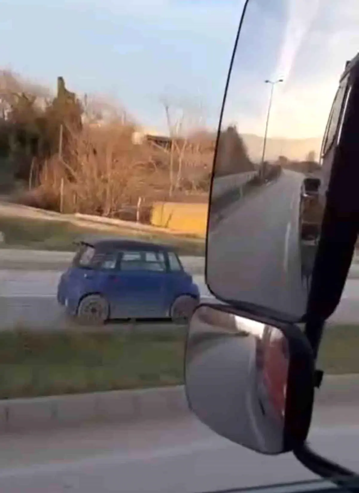 Hiç umursamadı! Ters istikamette ilerledi, kendi canını bile hiçe saydı