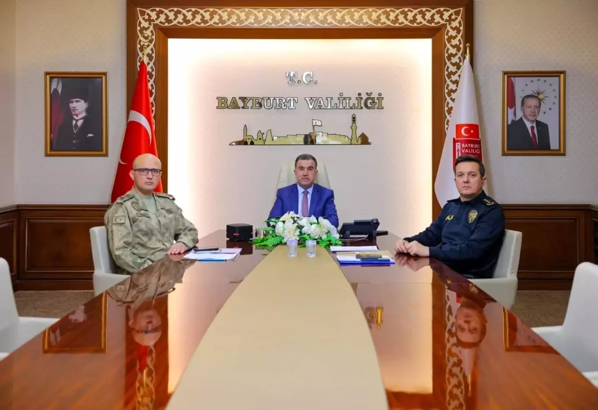 Bayburt\'ta Yeni Yıl Güvenlik Toplantısı
