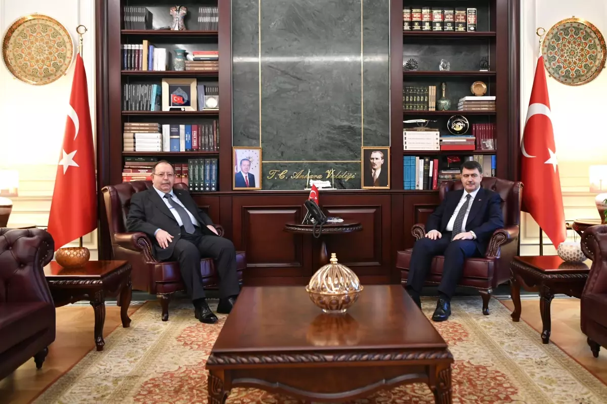 YSK Başkanı Yener\'den Veda Ziyareti