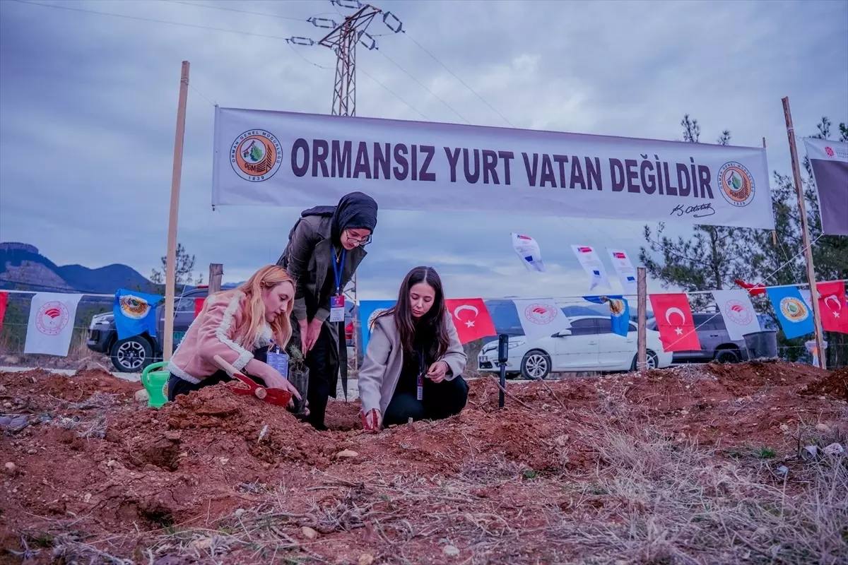 Genç İletişimciler Yeşil Vatan Ormanı Oluşturdu