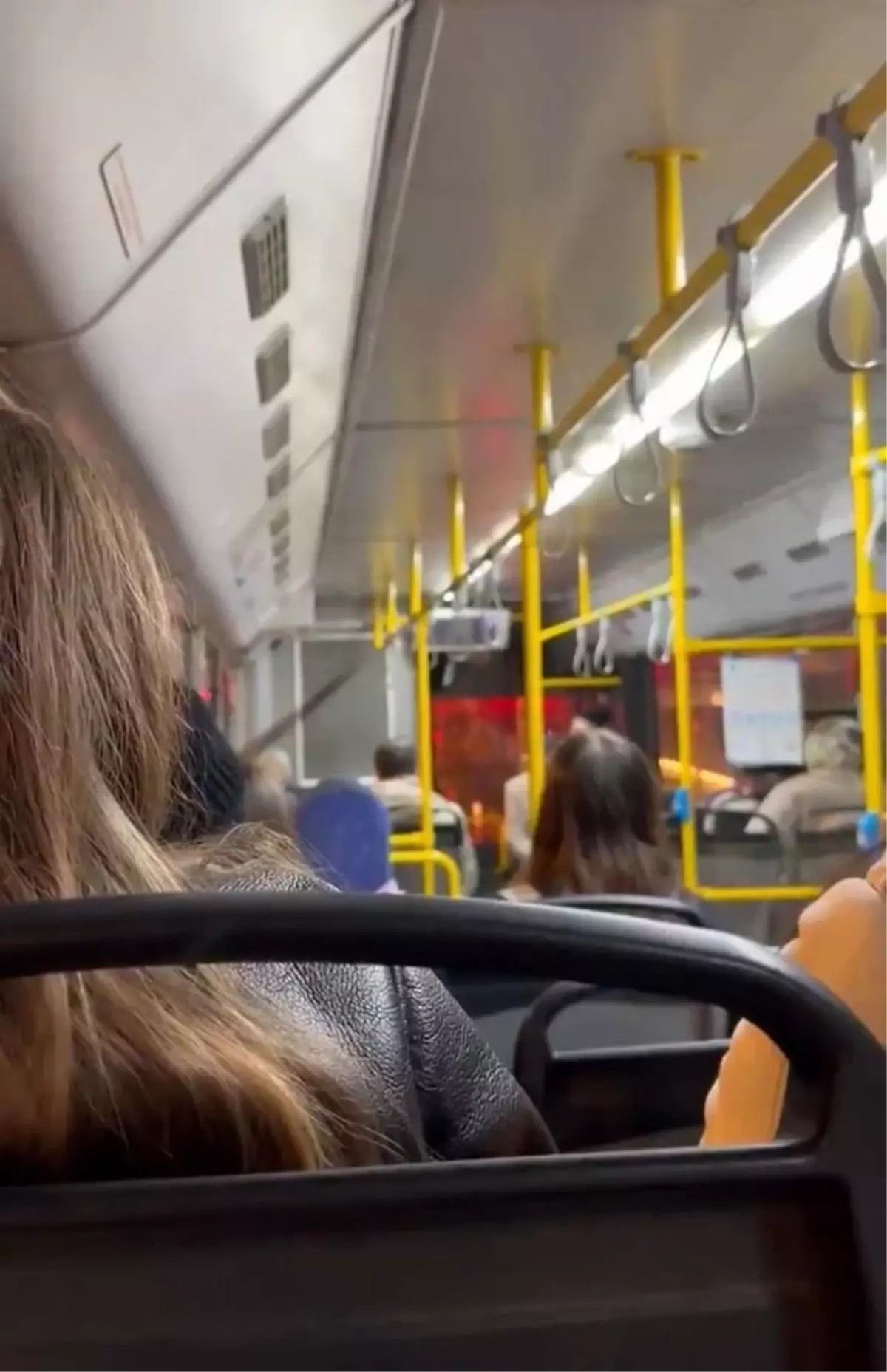 Ankara\'da Otobüs Şoförüne Yolcu Tepkisi