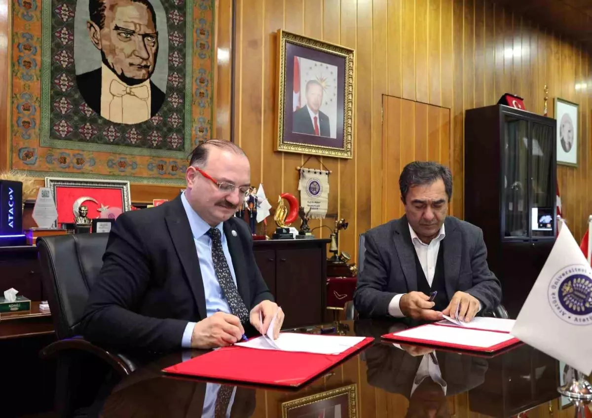 Atatürk Üniversitesi\'nden DAP ile Hayvancılık Protokolü