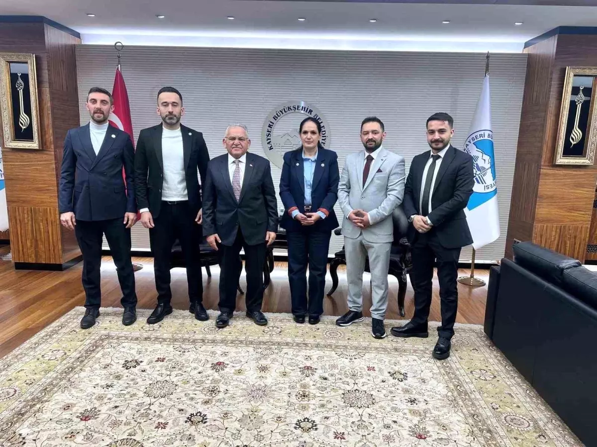 Avrupa Kayserili İşverenler Birliği\'nden Başkan Büyükkılıç\'a ziyaret