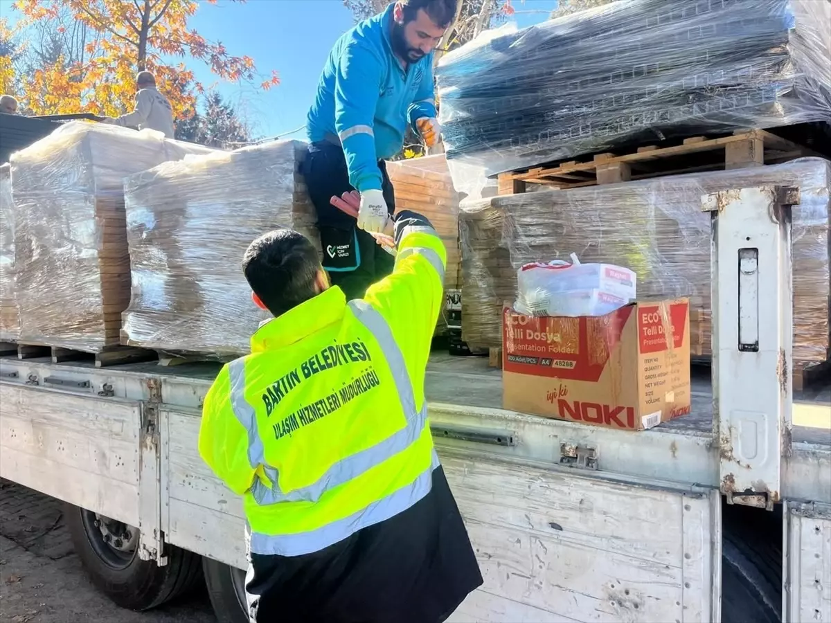 Bartın\'dan Adıyaman\'a Destek Tırı