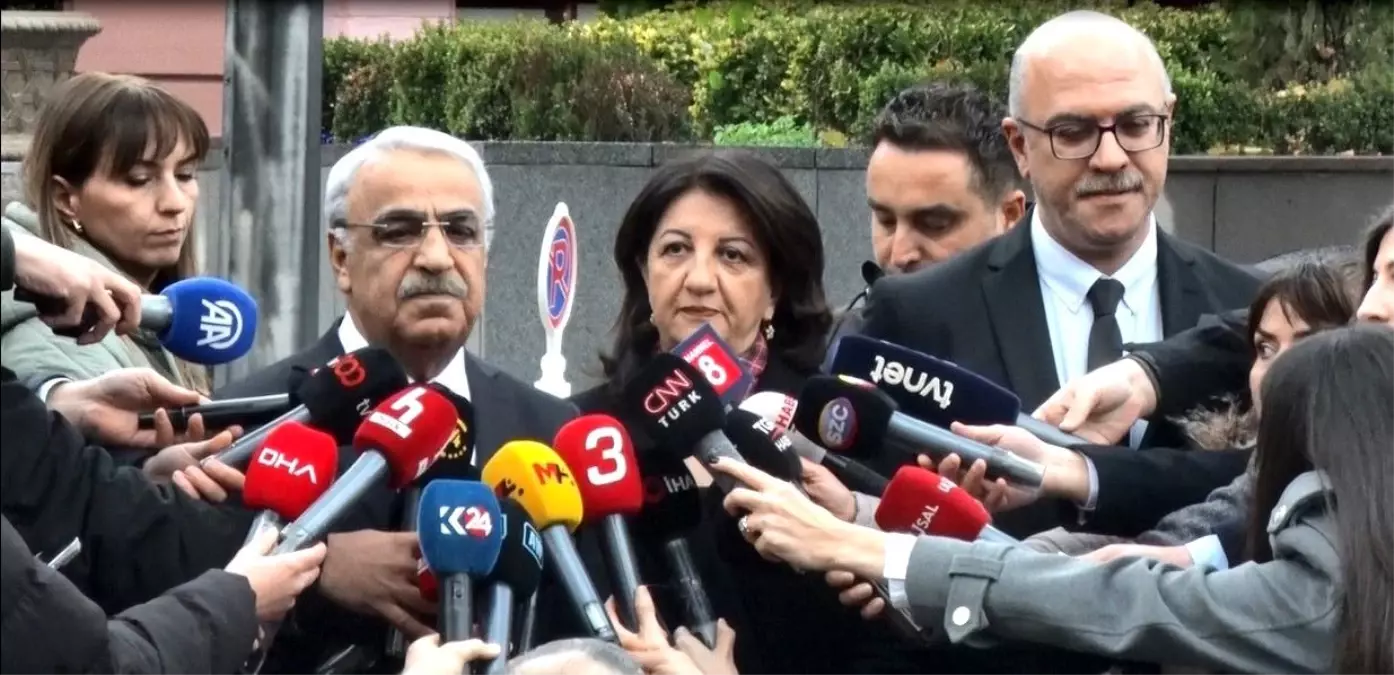 DEM Parti İmralı Heyeti Adalet Bakanı\'nı Ziyaret Etti