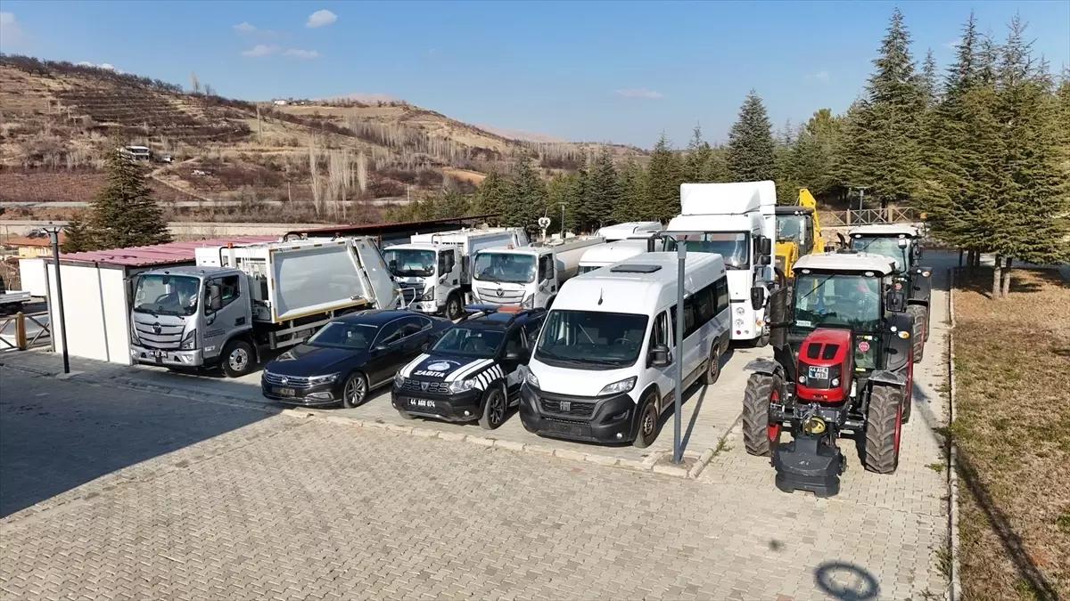 Doğanşehir Belediyesi\'ne 14 Yeni Araç