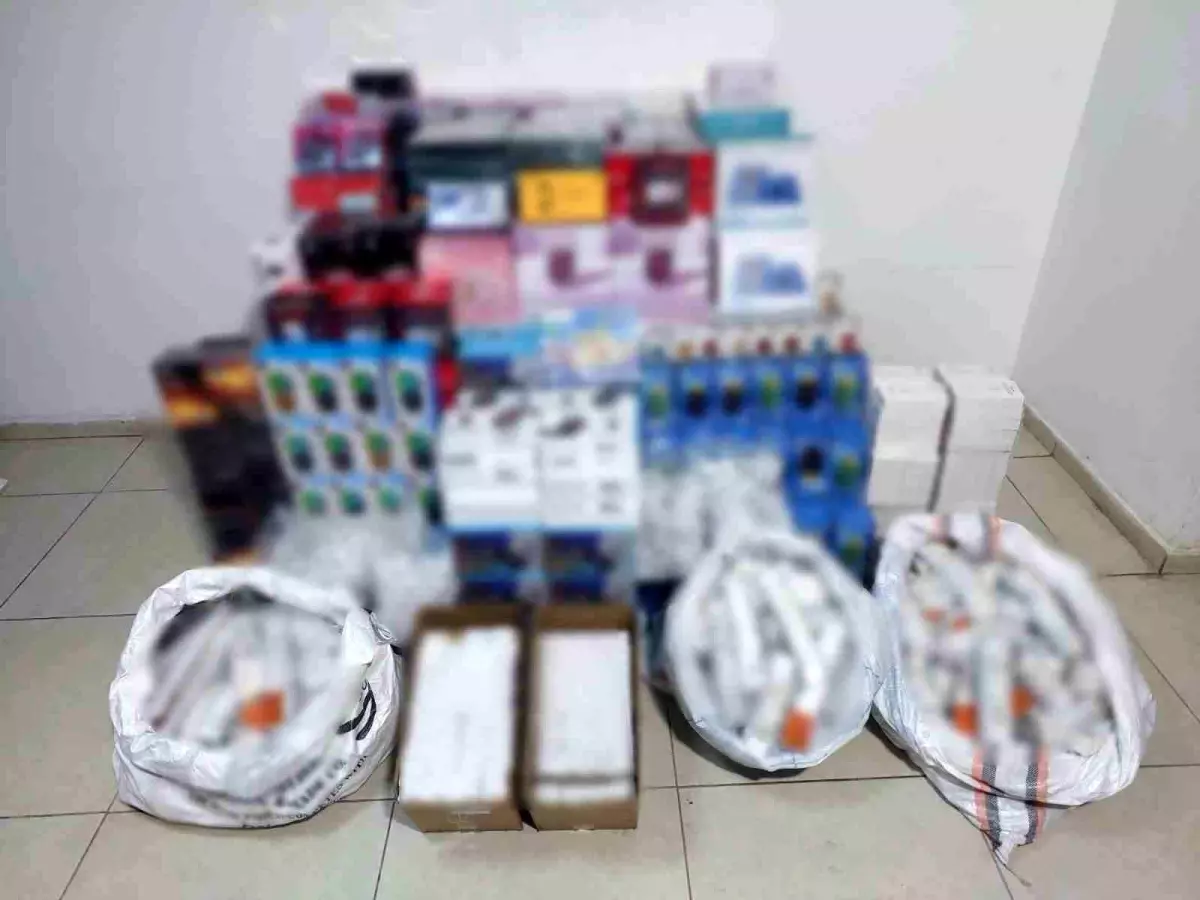 Gaziantep\'te Gümrük Kaçağı Eşya Ele Geçirildi