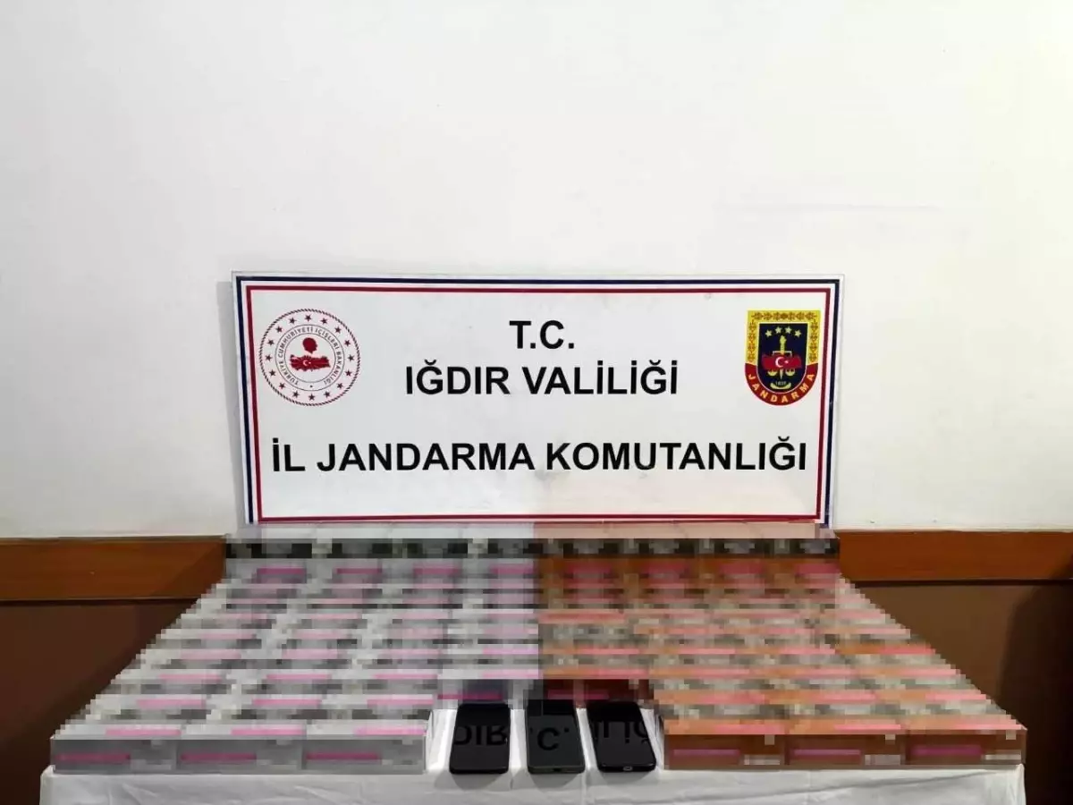 Iğdır\'da Elektronik Sigara Kaçakçılığı Operasyonu