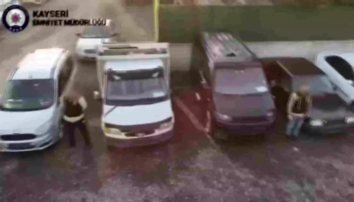 Kayseri\'de 21 Milyon TL\'lik Araç Operasyonu