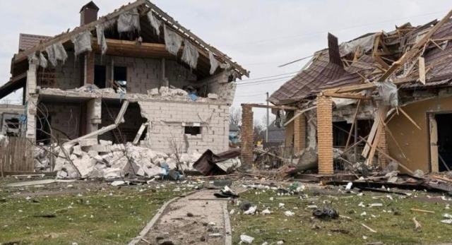 Rusya &uuml;lkenin başkentini 650 İHA ve 30 f&uuml;zeyle vurdu