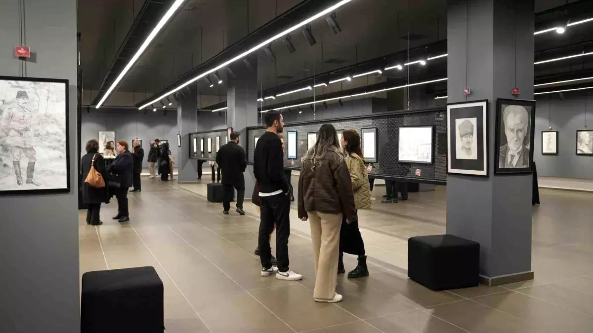 Şehitkamil\'de \'104 eserle 104. Yıl Sergisi\' açıldı