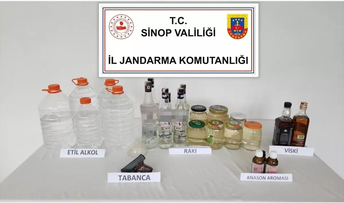 Sinop\'ta Sahte İçki Operasyonu