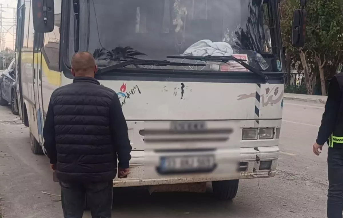 Ters Yönde Giden Midibüse 11 Bin TL Ceza