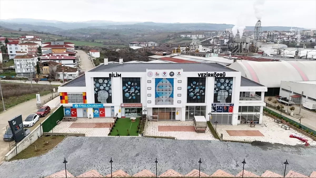 Vezirköprü Bilim Merkezi\'nde Eğitim Atölyeleri