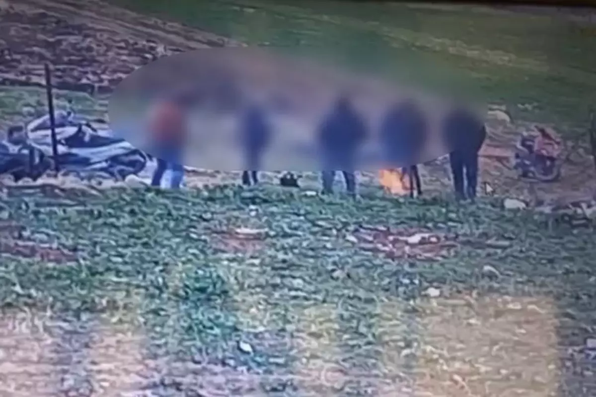 Şehri tedirgin eden görüntü! 6 arkadaş tek tek yere yığıldı