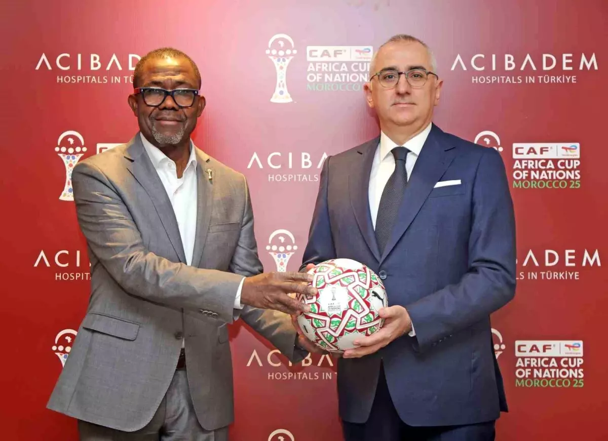 Acıbadem, AFCON 2025\'in Resmi Sağlık Tedarikçisi