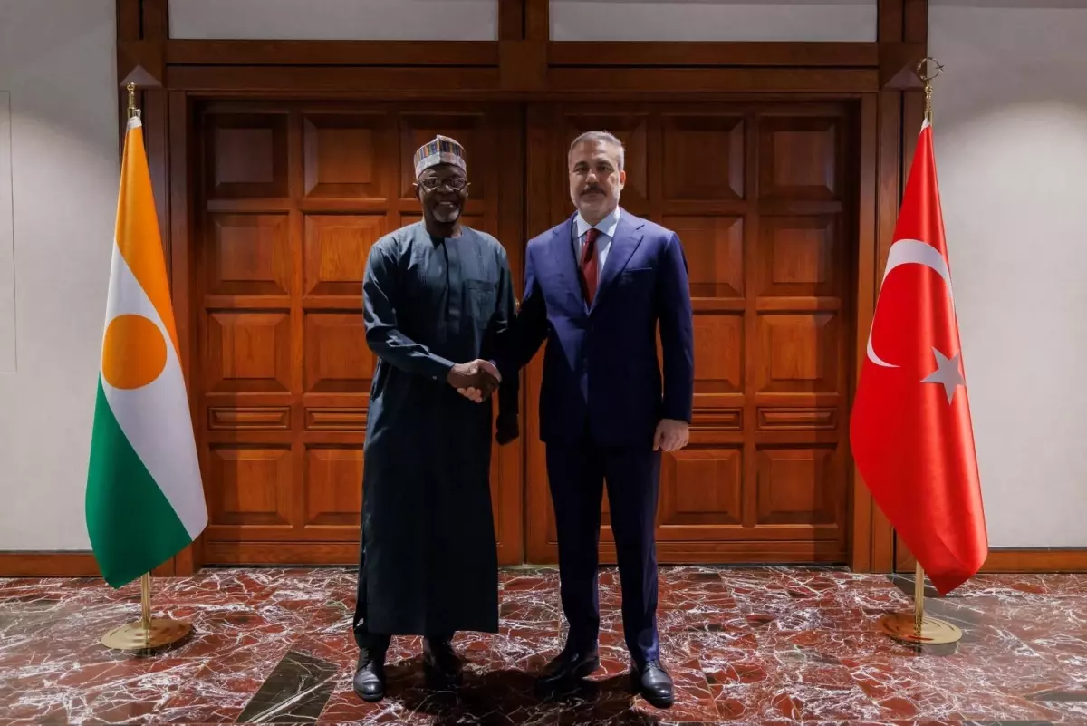 Fidan ve Sangare Ankara\'da Görüştü