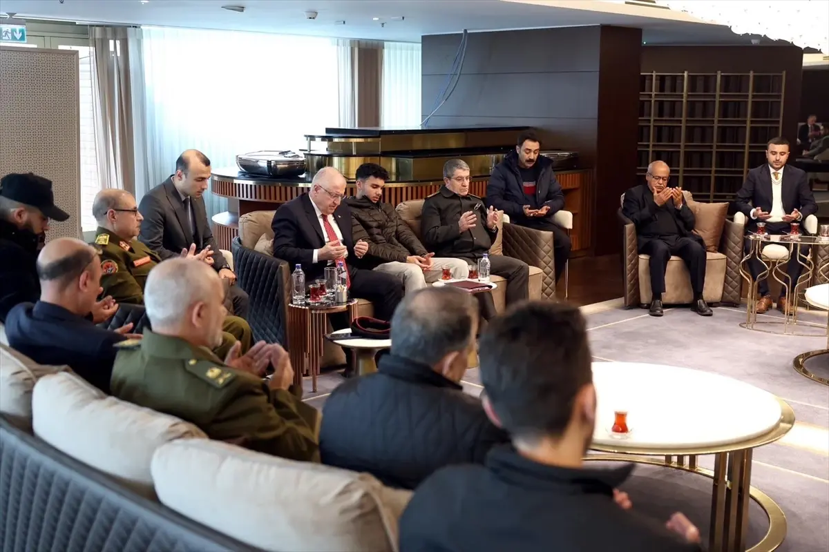 Bakan Güler\'den Libya Askere Taziye