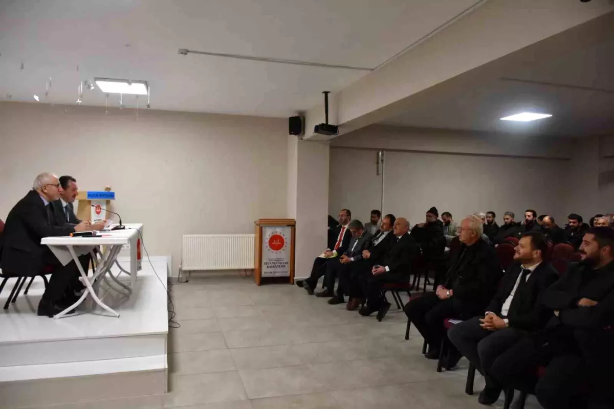 Bilecik İl Müftülüğü\'nde Yıl Sonu Toplantısı