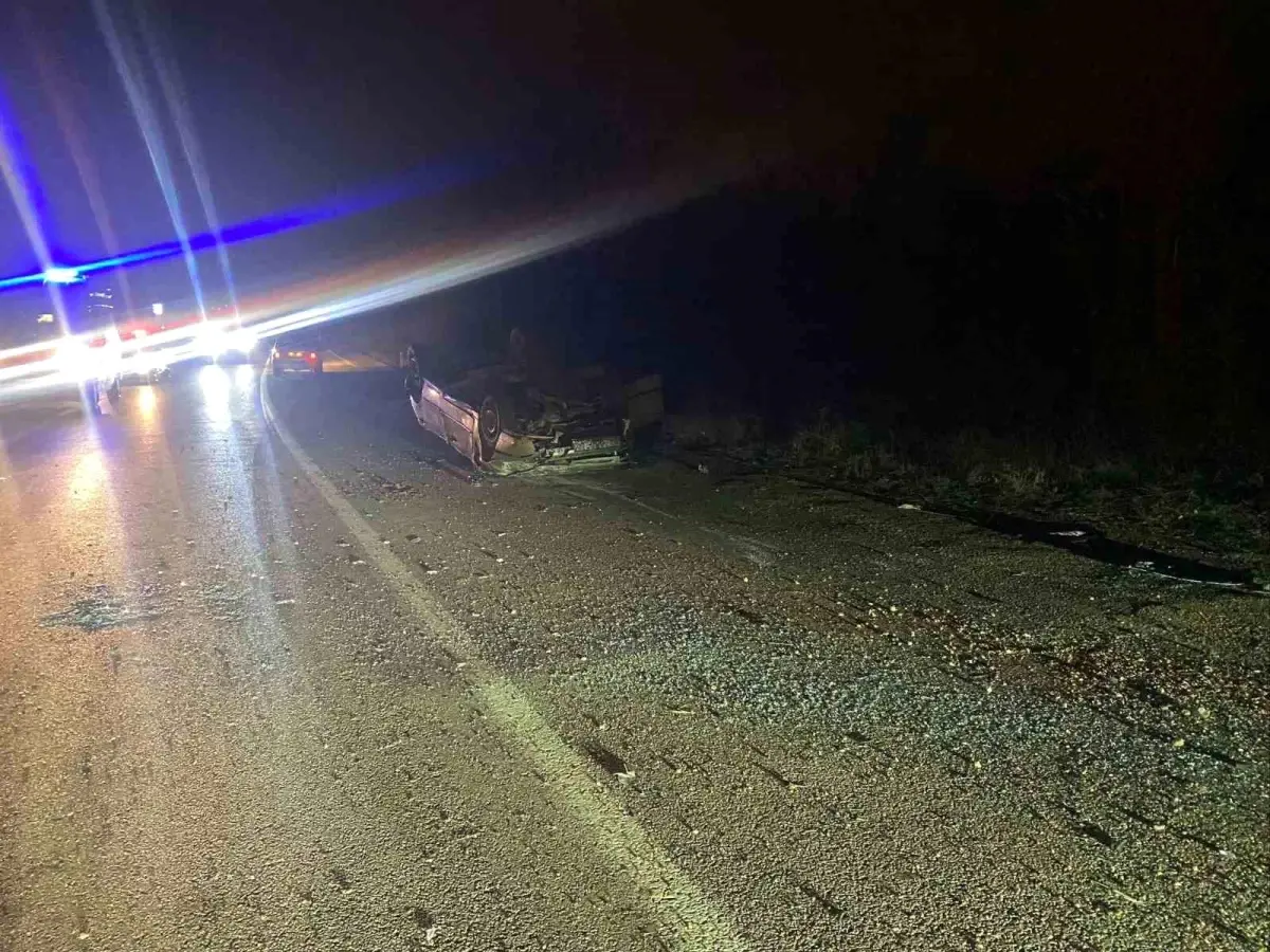 Bilecik\'te Alkolle Kaza: Sürücü Ağır Yaralandı