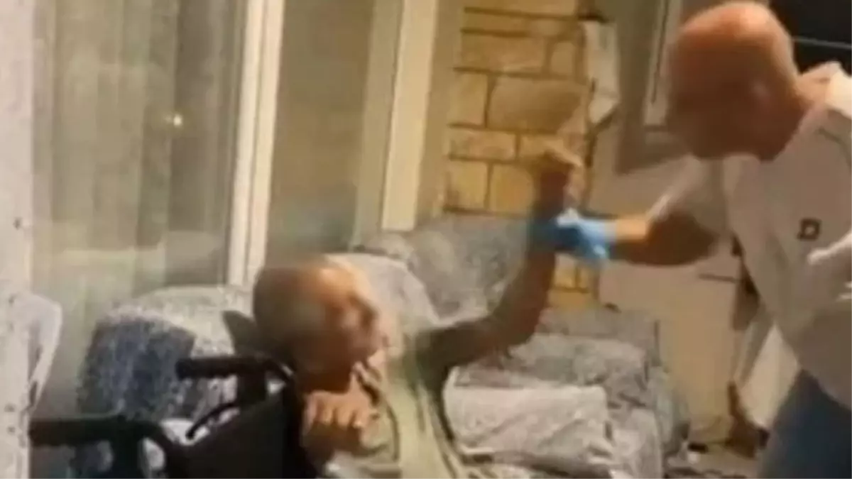 Huzurevinde eldivenli darp skandalında yeni gelişme