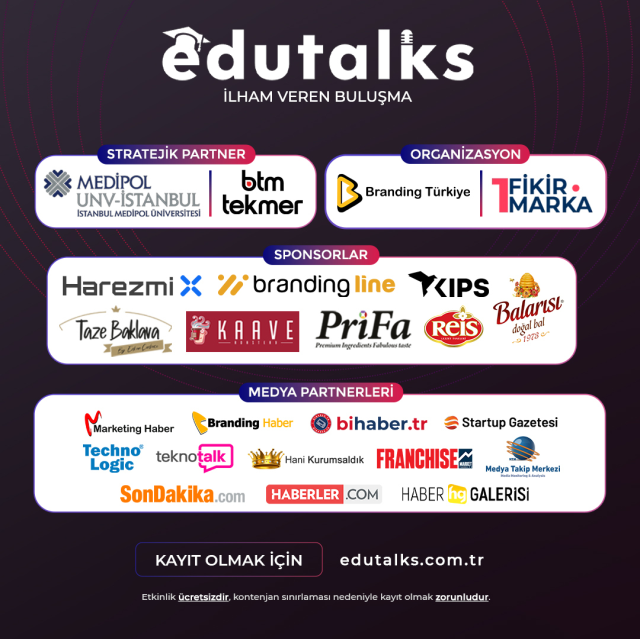 EduTalks etkinliği 25 Aralık'ta İstanbul Medipol Üniversitesi'nde EduTalks etkinliği 25 Aralık'ta İstanbul Medipol Üniversitesi'nde