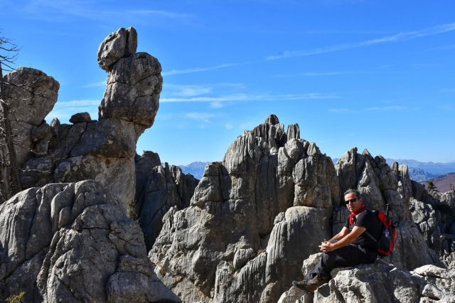 Giden Gelmez Dağları'nın korkutan uçurumları