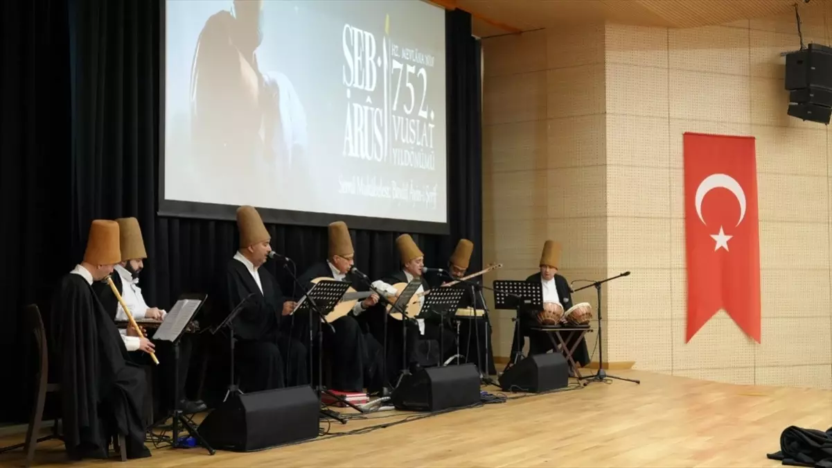 Mevlana\'nın 752. Vefat Yıldönümü Kutlandı